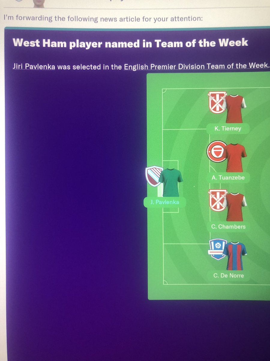 It’s that man again. Pavlenka TOTW 👊