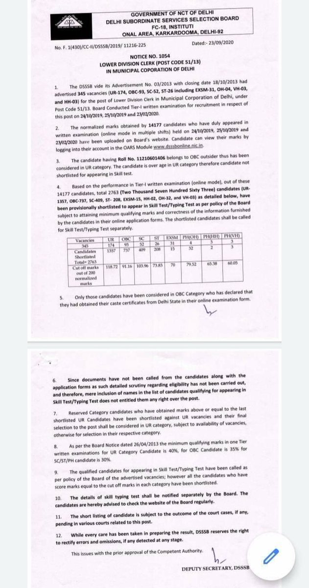 KamalShuklaa's tweet photo. DSSSB Result Out!!!
#DSSSBdeclareResult
#speakup https://t.co/RRy6O1MfYm