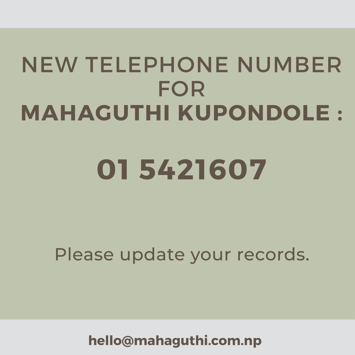 Mahaguthi tweet media