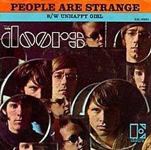 RockMusicAssoc's tweet image. In The Rock 9/23/1967: The Doors release “People Are Strange”. #TheDoors #RockHonorRoll