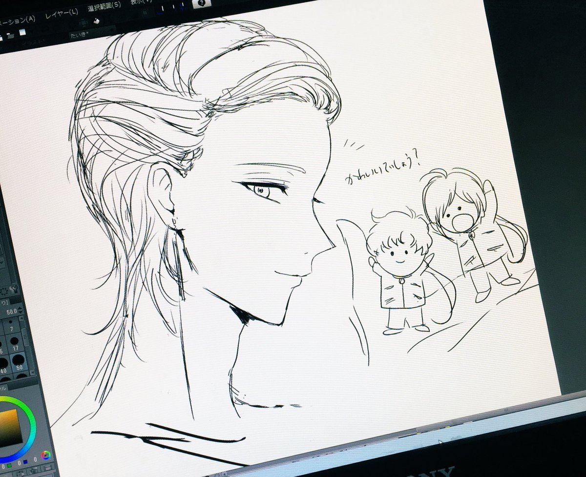 🌹 見てください!ライツの人形がでたんですよ✨

っていうラクガキ😂😂🌹 