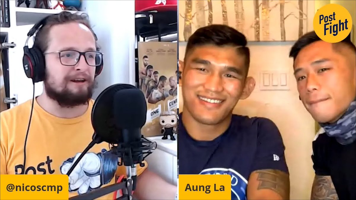 ONE middleweight and light heavyweight king Aung La Nsang, & featherweight champ Martin Nguyen, join SCMP MMA's @NicoSCMP on Post Fight from Aung's home in Florida, where they are in fight camp at @MmaSanford for their upcoming title defences.
πΊhttps://t.co/uu5gVwbW3e https://t.co/oOdNbhQVmr