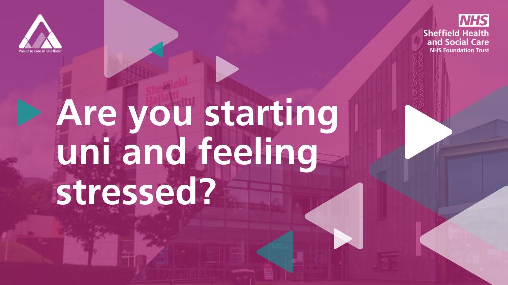 Hey there #freshers, welcome to #Sheffield!

We hope you're settling in, but we know that moving to a new city can be a stressful experience.

We're here to help.

Find out more about the support available at iaptsheffield.shsc.nhs.uk or call 0114 2716568.

#Freshers2020 #SteelCity