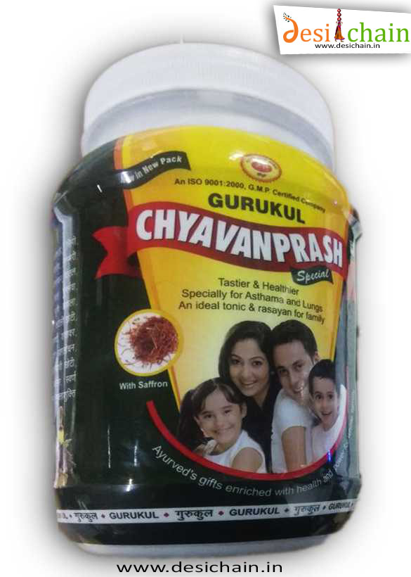 DesiChainIndia's tweet photo. One of the most popular healthy tonic which is highly consumed in Indian homes is #Chyawanprash. Original Chyawanprash from the age-old #Ayurveda Company #Gurukul #Kangri is now available with #Desichain. 

Buy now: https://t.co/nhzCnMFQOB 

#VocalForLocal #Desi #Health #Immunity https://t.co/RGDqMnmoaO