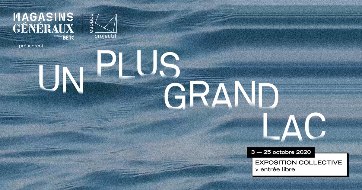 zollprojekt's tweet photo. 💦 Un plus grand lac 💦

C’est la grande première pour espace projectif et ses 15 artistes qui nous viennent d'@Ecole_ArtsDeco et de l’École nationale supérieure des Beaux-Arts. Tout ce beau monde réunis dans une exposition aux @MAGGENERAUX. 

Set Time: 1800 // 2300

🌊🌊🌊 https://t.co/oenm2ziZBK