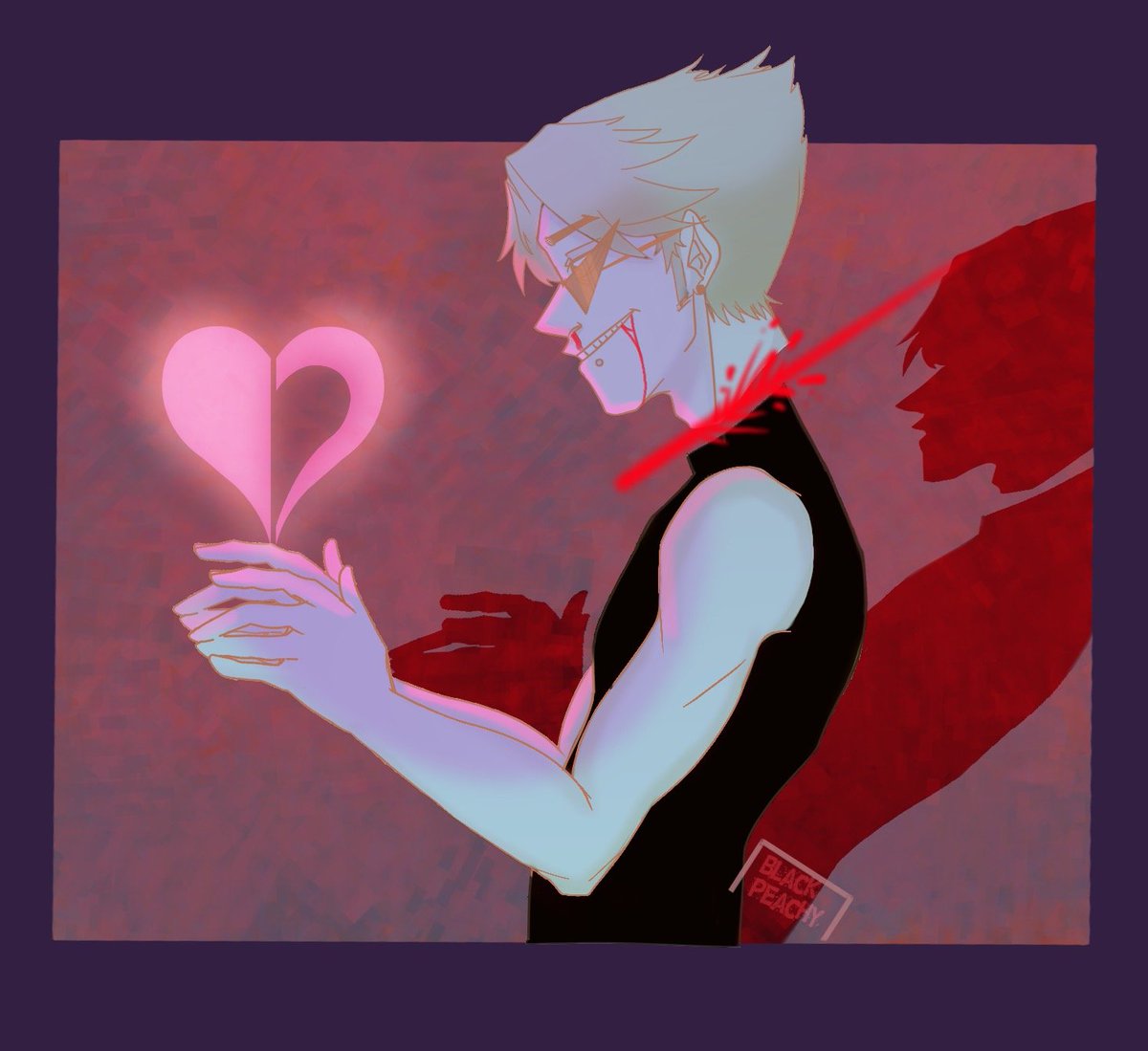 neonlightpeachy's tweet photo. Both of us suddenly remembered the old days and drew Dirk😎✨

#homestuck #homestuckart #Dirk_Strider #Dirk https://t.co/YtCFOheeGi