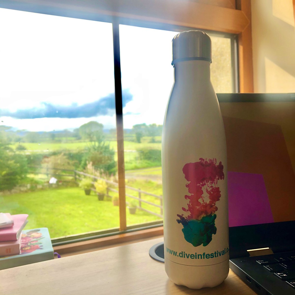 I’ve had a big change of scenery since attending last year’s events in London, but looking forward to my first virtual @DiveInFest event today!
