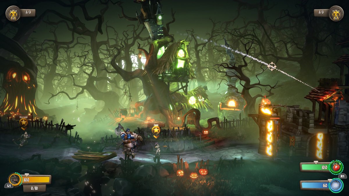 PlayStation's tweet photo. CastleStorm II, @zen_studios' unique take on 4X strategy, lands on PS4 today. How it improves on the original: https://t.co/2BhE7uoBfo https://t.co/oLlSLenlYj