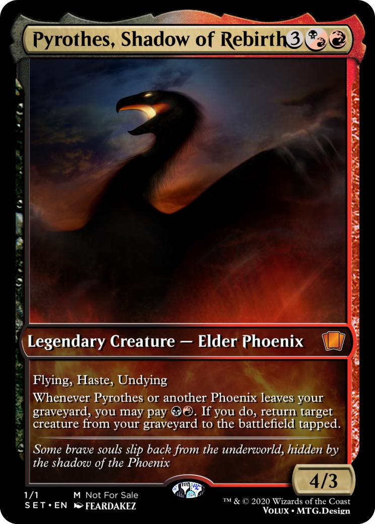 rmreagle's tweet photo. @edhquarters Hey Mitch, love the channel. You inspired me to try and make some custom commanders and would love your take on them!  One is a B/R replacement for my "Chainer of the Phoenix" and the other is just a mono-red leader.  Would love your feedback and thoughts on them! https://t.co/nHESDJ9ZZi