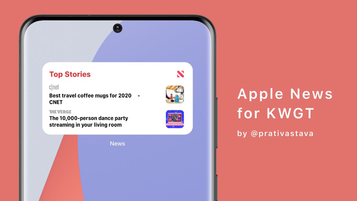 prativastava's tweet image. Apple News Widget for KWGT
drive.google.com/folderview?id=…
Retweet!