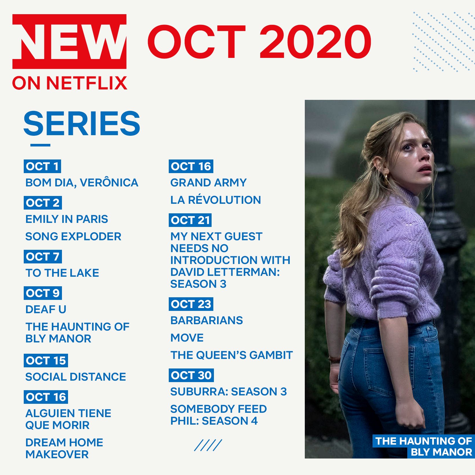 Netflix on Twitter "Here's what coming to Netflix in October https//t