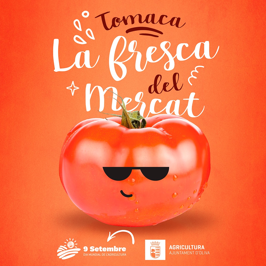 creativados's tweet photo. Gracias al @AjuntamentOliva por confiar en nosotros para celebrar juntos el #DíaInternacionaldelaAgricultura Siempre es un placer apoyar el consumo de productos de proximidad. #campaña #agenciapublicidadgandia #creativate https://t.co/WH1NAfaV4E