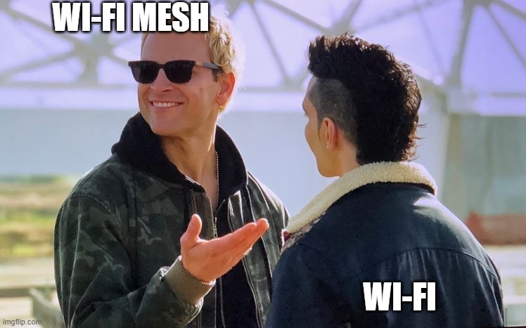fritz_com_it's tweet photo. Quando finalmente provi una Wi-Fi Mesh con i prodotti FRITZ!
#AVMeme https://t.co/8AV6aC6GGk