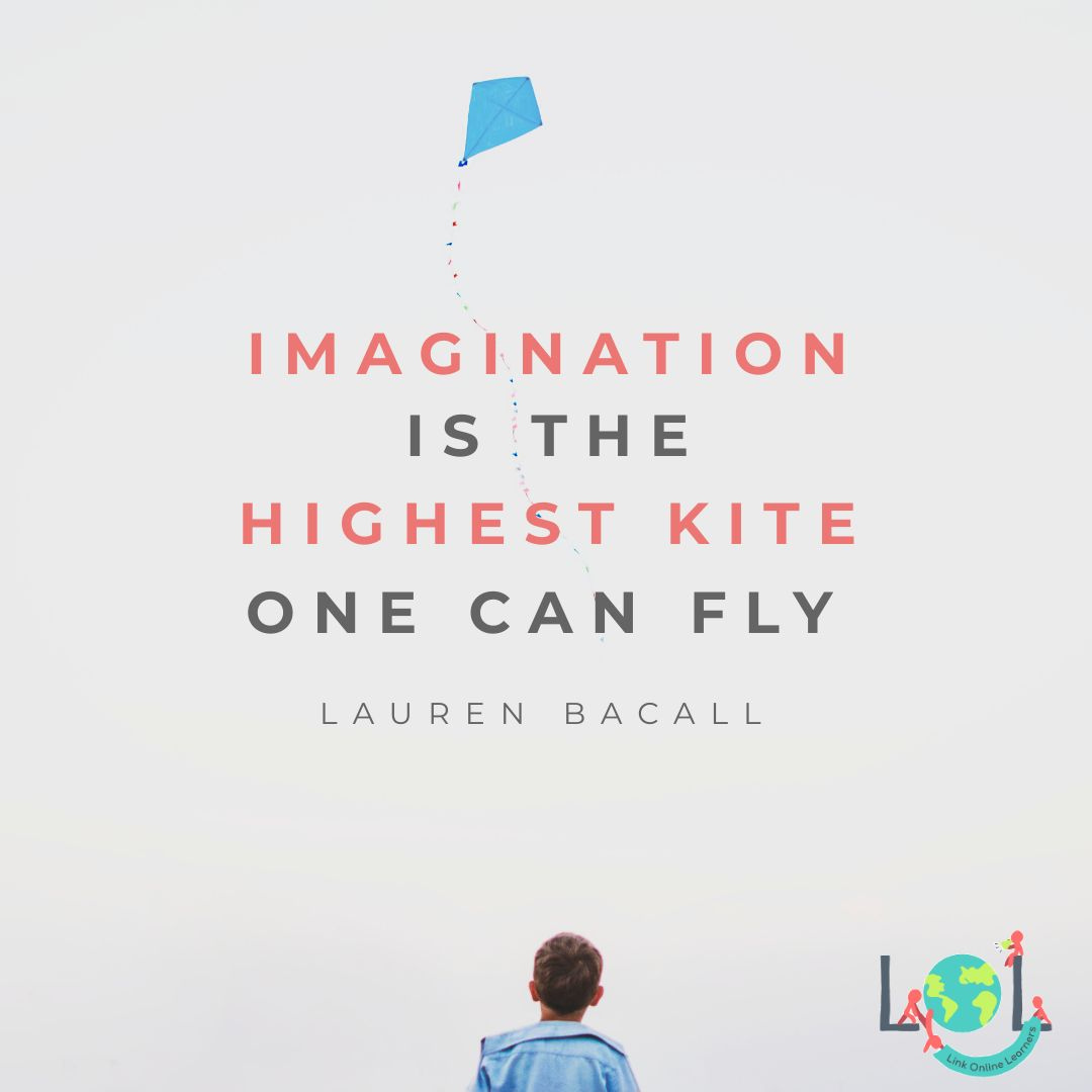 Imagination is the highest kite one can fly. Each week our imagination runs wild during our global youth chats. Connecting young people 10-18 from around the world. One Link. One Click. One World.

Join us linkonlinelearners.org

#LOL_global #HundrED #edchat #imagination