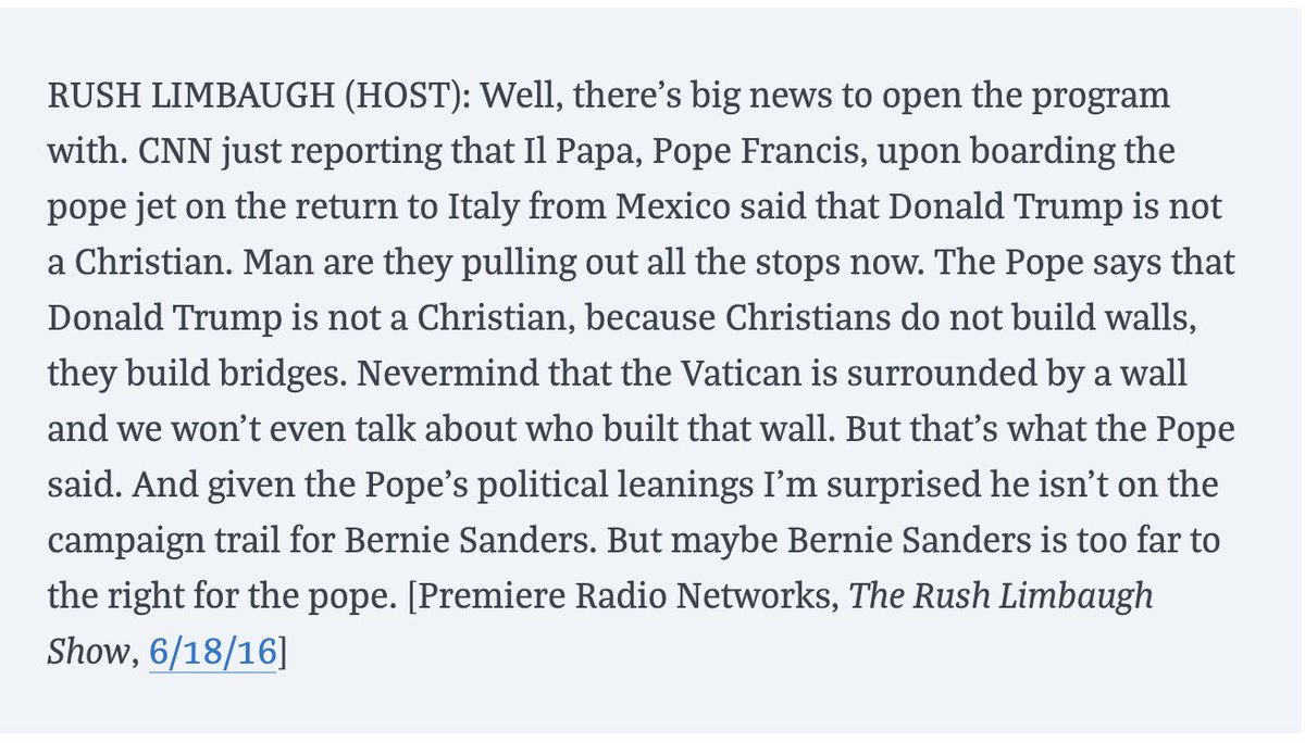 "Democrats and Blue Bubble media have begun to voice their anti-Catholic bias." - Hugh Hewitt 3/x