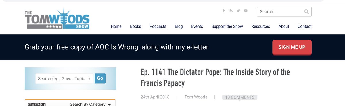 "Democrats and Blue Bubble media have begun to voice their anti-Catholic bias." - Hugh Hewitt 5/x