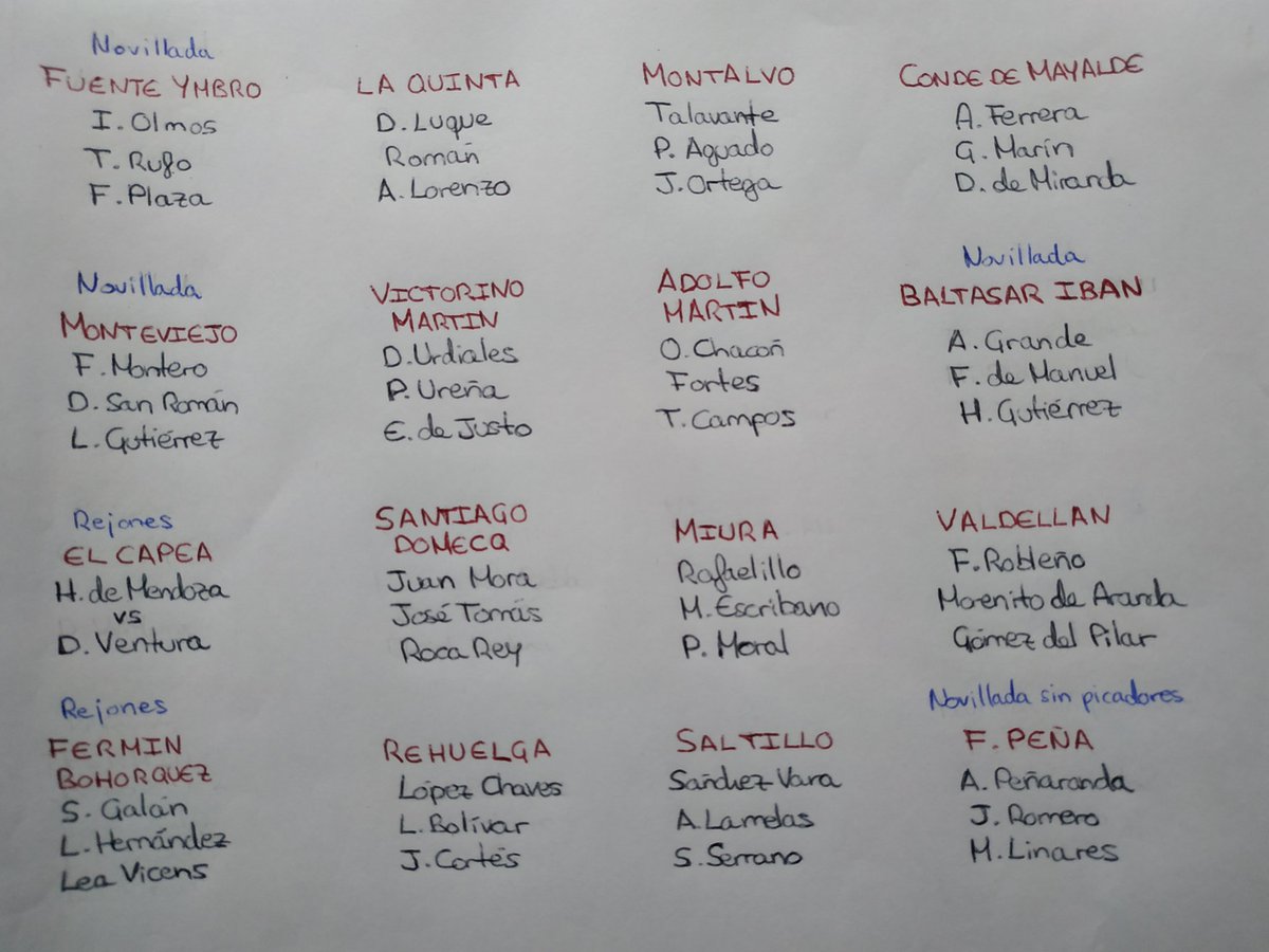 La verdadera reestructuración del toreo.