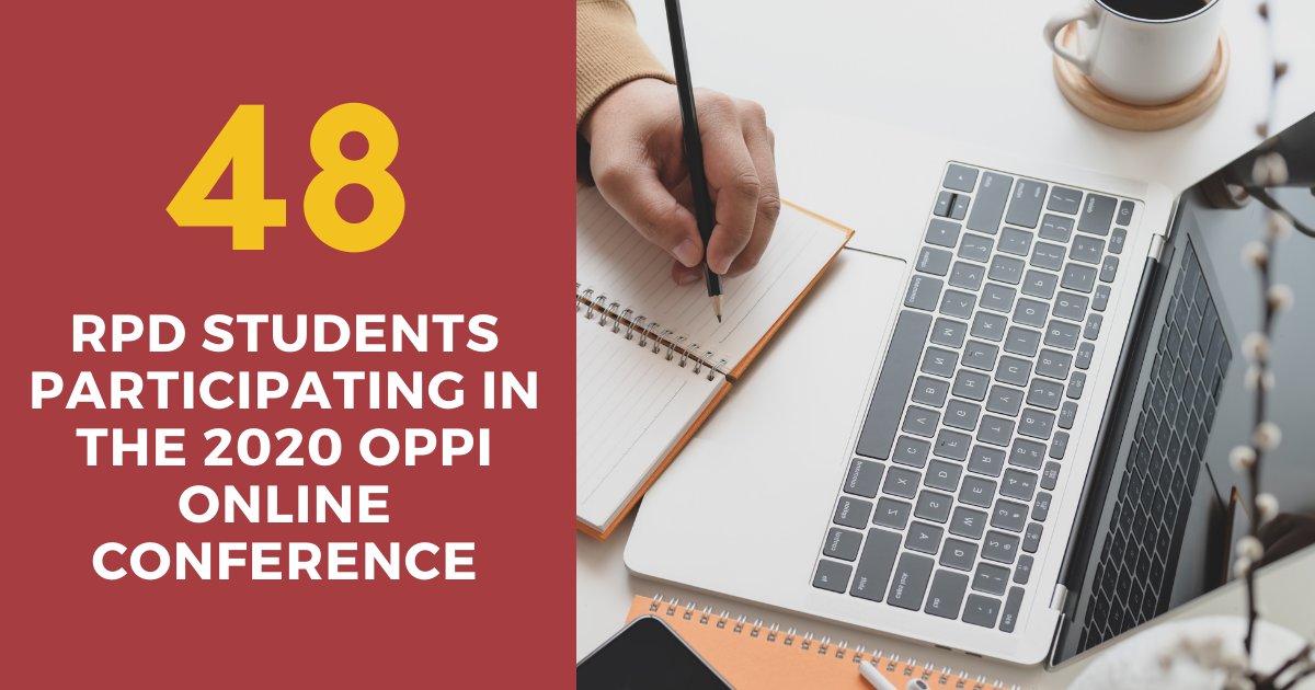 RPDplan's tweet photo. We are excited - 48 graduate student in Rural Planning and Development at #UofG are participating in the @OntarioPlanners 2020 Online Conference starting today! 

#OPPI2020 #ruralplanning @SEDRD https://t.co/NYDjcfM6Fu