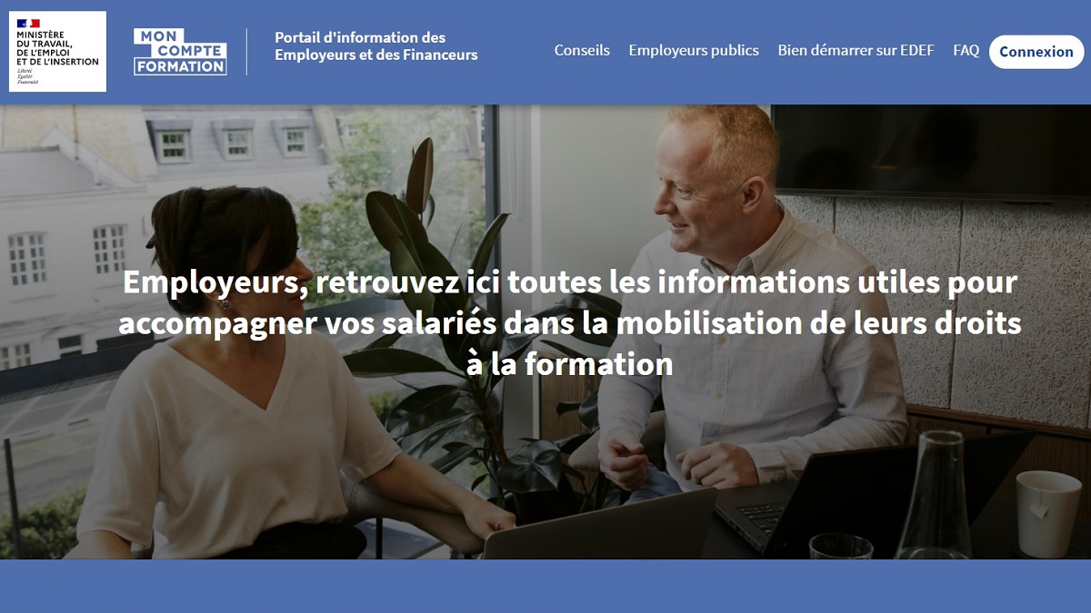 cpformation's tweet photo. Comment utiliser « l’Espace des employeurs » pour former davantage vos salariés ? 👉https://t.co/vzc5urO8Nt #EDEF #CPF #MonCompteFormation https://t.co/WIEG8FTwgx