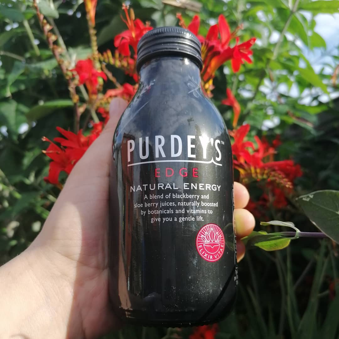 Purdey's Edge is a refreshing blend of blackberry and sloe berry juices, naturally boosted by botanicals and B Vits

#vitamins #energy #Purdeys