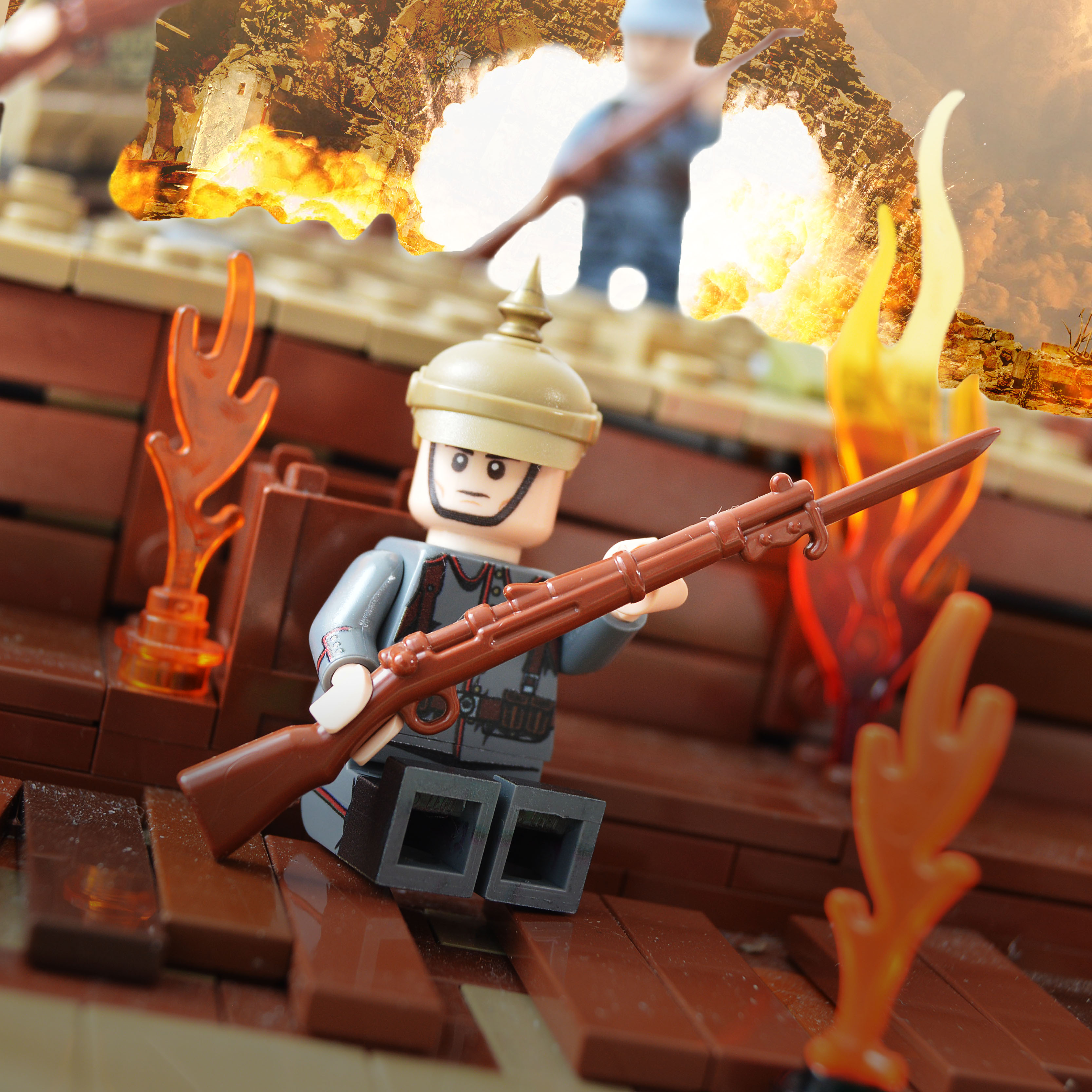 Lego ww1 german soldier sales
