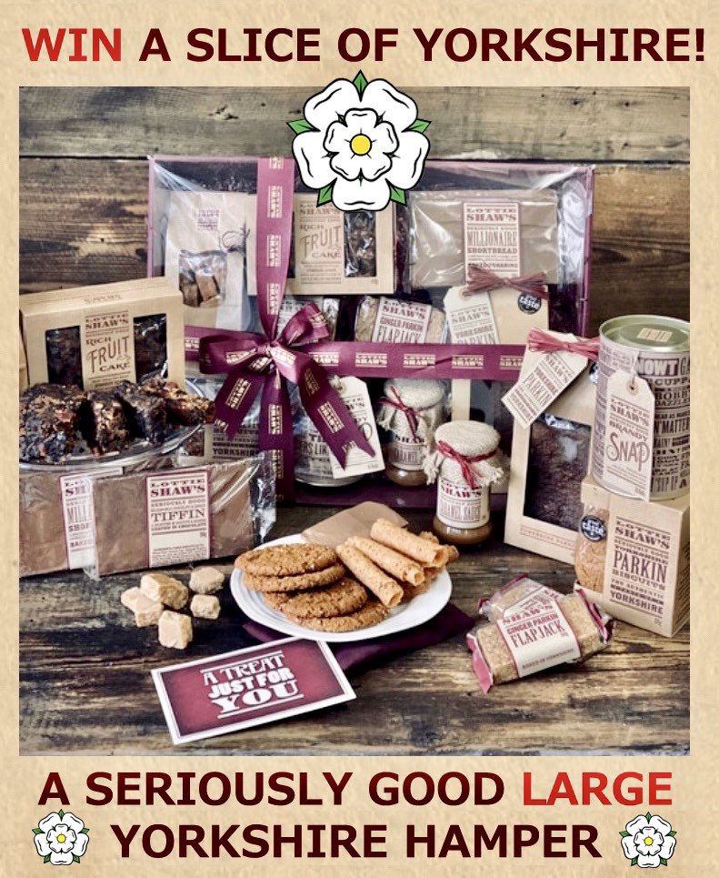 cottageclaras's tweet image. WIN A SLICE OF YORKSHIRE! 
Up for grabs this rainy Wednesday is a ‘Seriously Good’ Yorkshire Hamper from @lottieshaws Bakery.🍰🧁😋
Head to Facebook.com//cottageclaras/ to enter.
#yorkshirefayre #win #giveaway #competition #winahamper #yorkshirebaker #yorkshirewolds #yorkshirefood