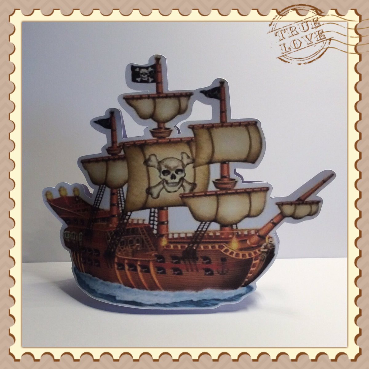 Nieuwe traktatie 
Een mooi piratenschip gevuld met een schatkistje b.v €1,25