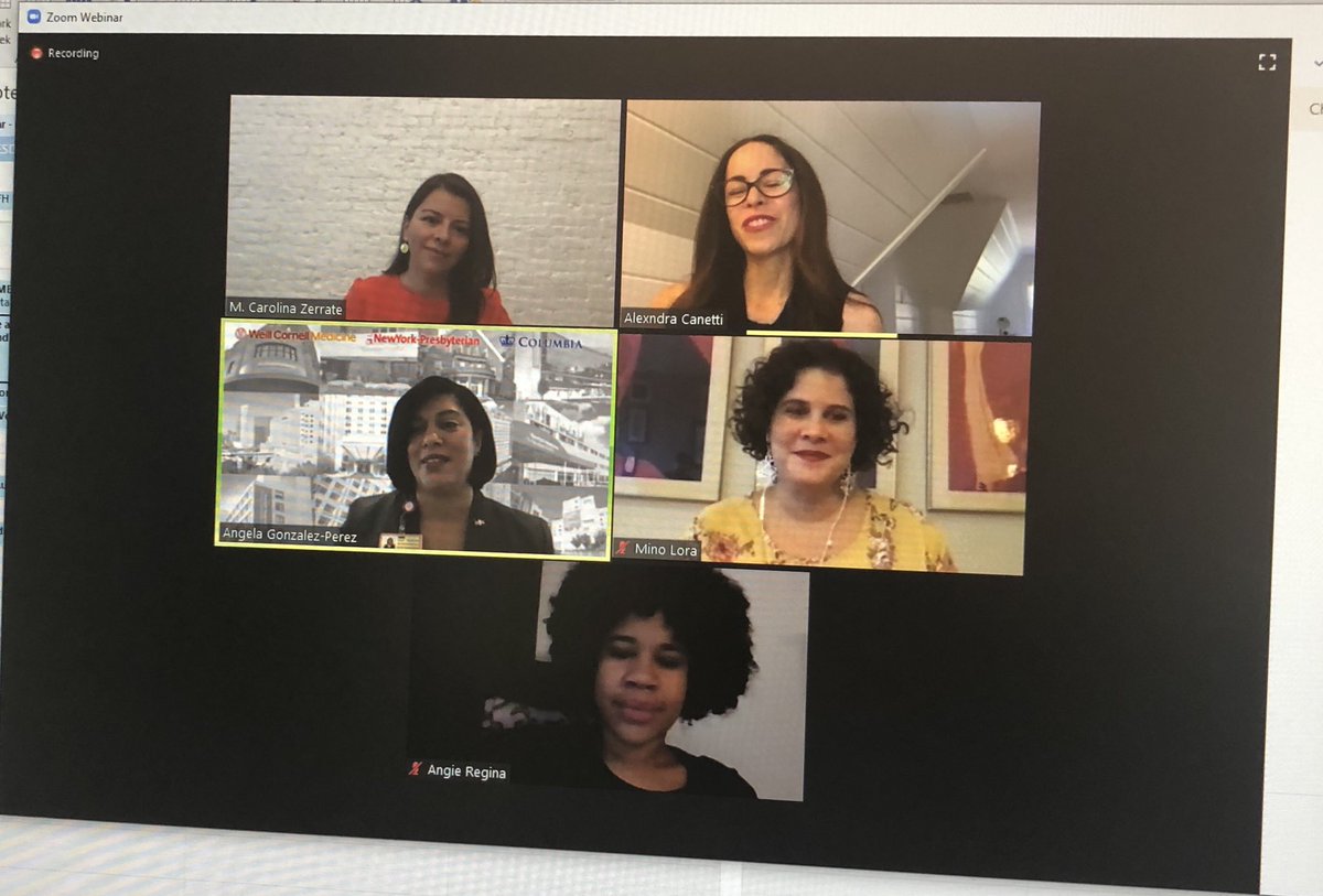 Overwhelmed with pride listening to my hermanas talk about being BRILLIANT 🌟 and RESILIENT 💪🏼 <a href="/NYPhospital/">NewYork-Presbyterian</a> <a href="/NYPCLO/">Andrea Procaccino</a> @AngelaGP_NYPHV #proudlatinas #HispanicHeritageMonth