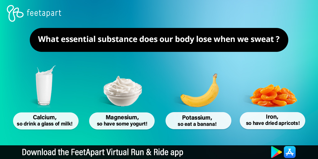 FeetApartHealth's tweet photo. #ContestAlert #Contest #RunTip #FitnessMotivation #FitIndia #MARATHON
Retweet with correct answer and increase your Fitness Quotient! https://t.co/sUZhXAr3zI