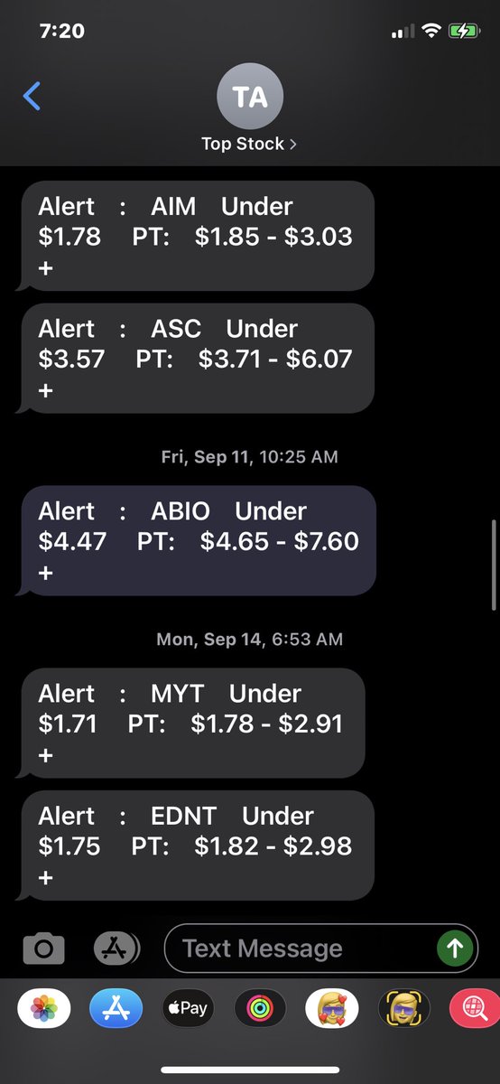 NotAlerts's tweet image. The history of $ABIO by #TopStockAlerts #Scam