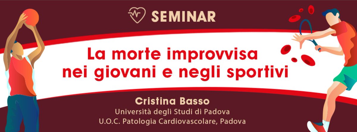 CardioTalk's tweet photo. Oggi alle 16.45 https://t.co/xvi0OaUlUz trasmetterà in diretta streaming la lezione "La morte improvvisa nei giovani e negli sportivi" a cura di Cristina Basso. La diretta sarà fruibile anche in modalità FaD sincrona (E.C.M.). Per seguirla si iscriva a https://t.co/xvi0OaUlUz! https://t.co/5ukn18JYpf