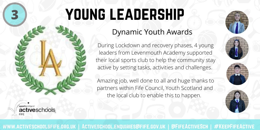 FifeActiveSch's tweet photo. β‘οΈ Priority 3: Young Leadership
S3 and S4 pupils show commitment to their local community during this difficult period. Helping others to stay active and gaining recognition for their volunteering @YouthScotland @levenmouthac @gymenigma #ASpriorities #LevAcPe #KeepFifeActive https://t.co/pAwDsgV2nA
