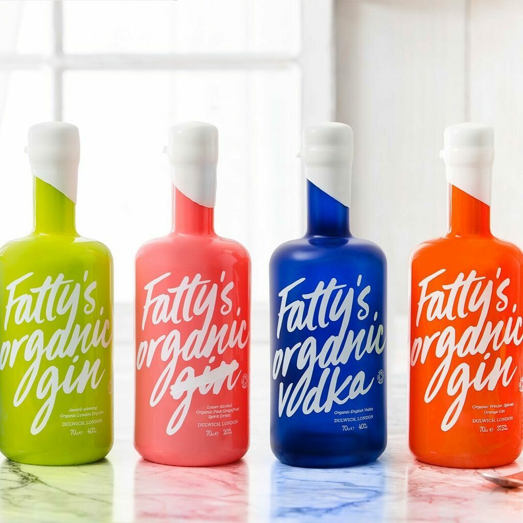 dulwichdelivers's tweet photo. Fatty's Organic Spirits are multi award winning artisan spirits. 100% organic, vegan-friendly and sustainable. Order direct @fattysorganicspirits, or from @hopburnsblack. https://t.co/f6XjXd8ww1 https://t.co/giPP3104Ee