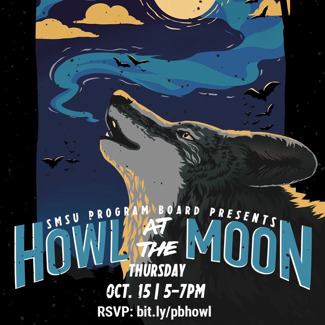 SBProgramBoard's tweet photo. Did you think Howl at the Moon was cancelled again this year? Well we are happy to announce that we will be hold Howl at the Moon virtually this year! https://t.co/NmvQnCKknP