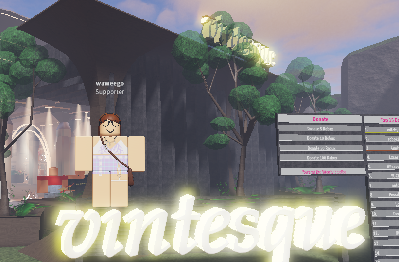 MashdRoblox's tweet photo. Mash'd x Vintesque! 🍂

One of our exceptional Management Assistants, waweego, decided to pay a visit to one of our spectacular allies. They were embracing the start of autumn which means an update for seasonal clothes. Feel free to visit them if you haven't done so already! https://t.co/M6CTKRQHDh
