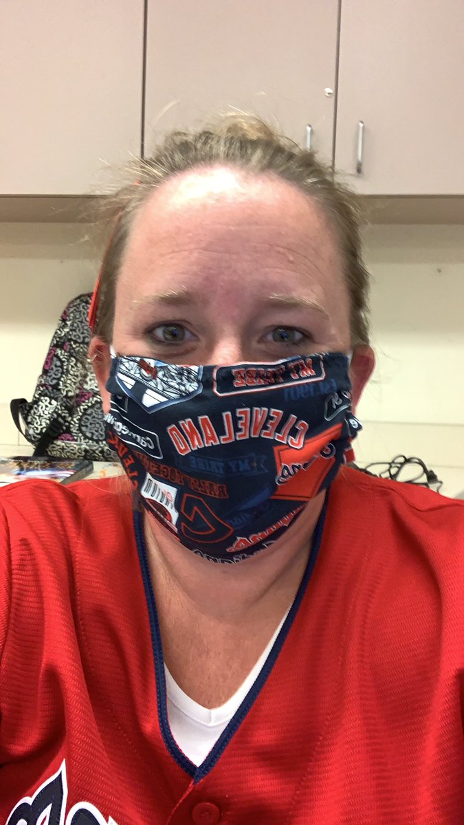 Favorite Sports team day and celebrating the @Indians clinching last night ⚾️⚾️