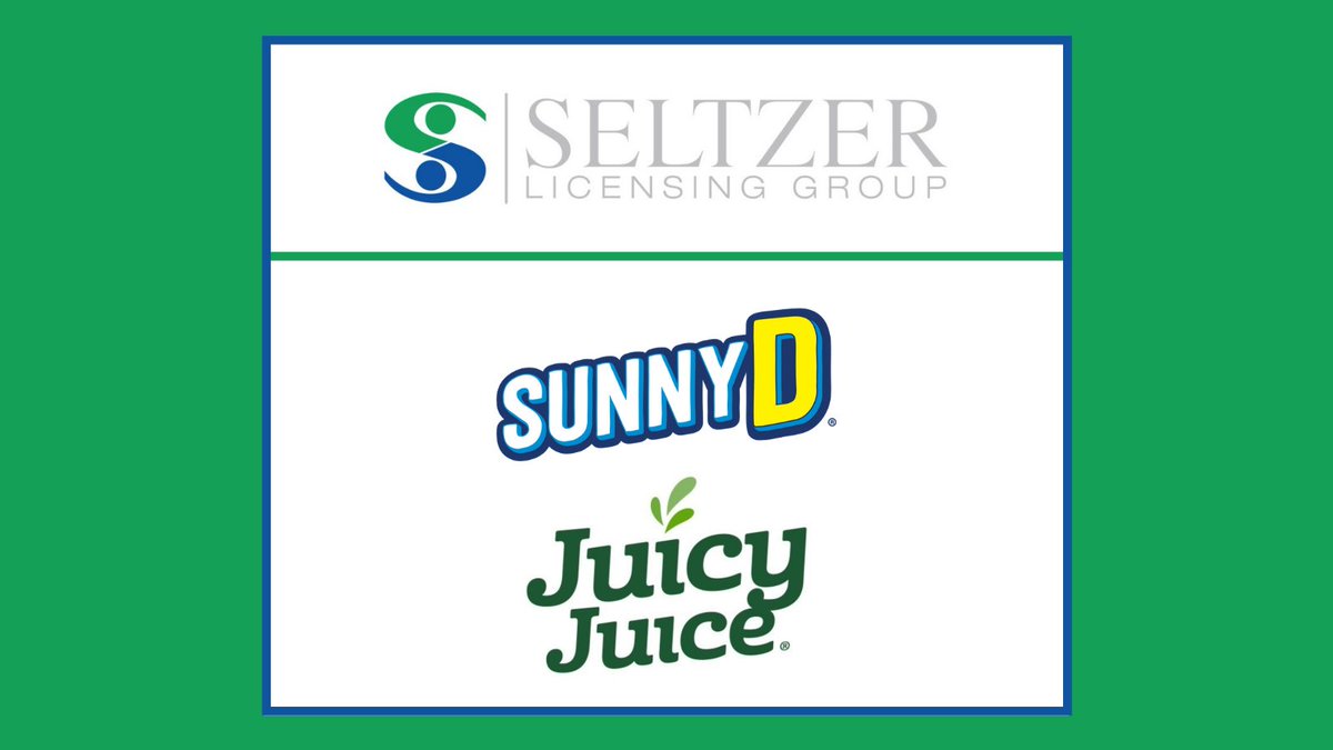 We are excited to announce we will soon be squeezing licensing deals for Juicy Juice &amp; Sunny D! Read the press release below to learn more! #brandlicensing #partnership #branddeals

bit.ly/3c6pPsS