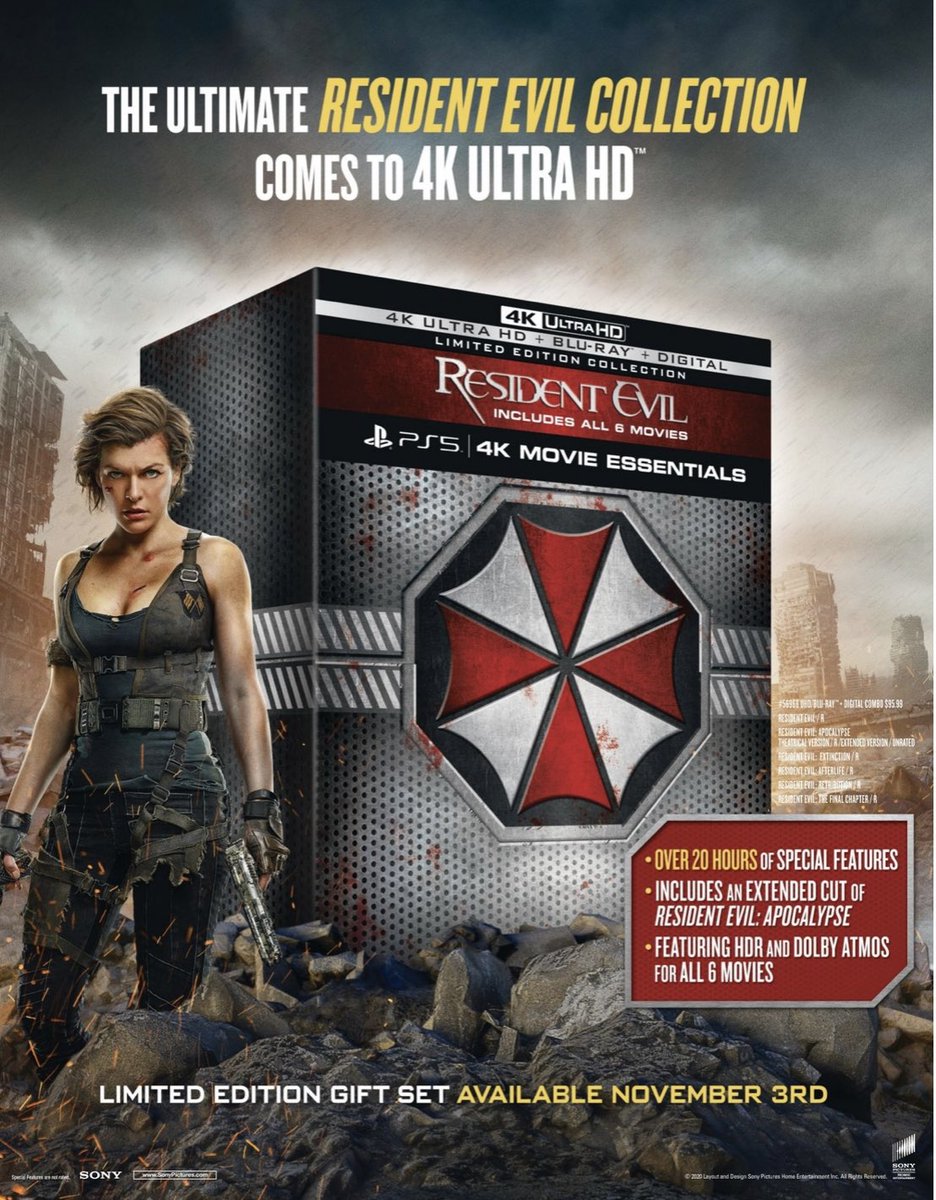 Resident Evil: Limited Edition 4K Ultra HD & Blu-ray Collection