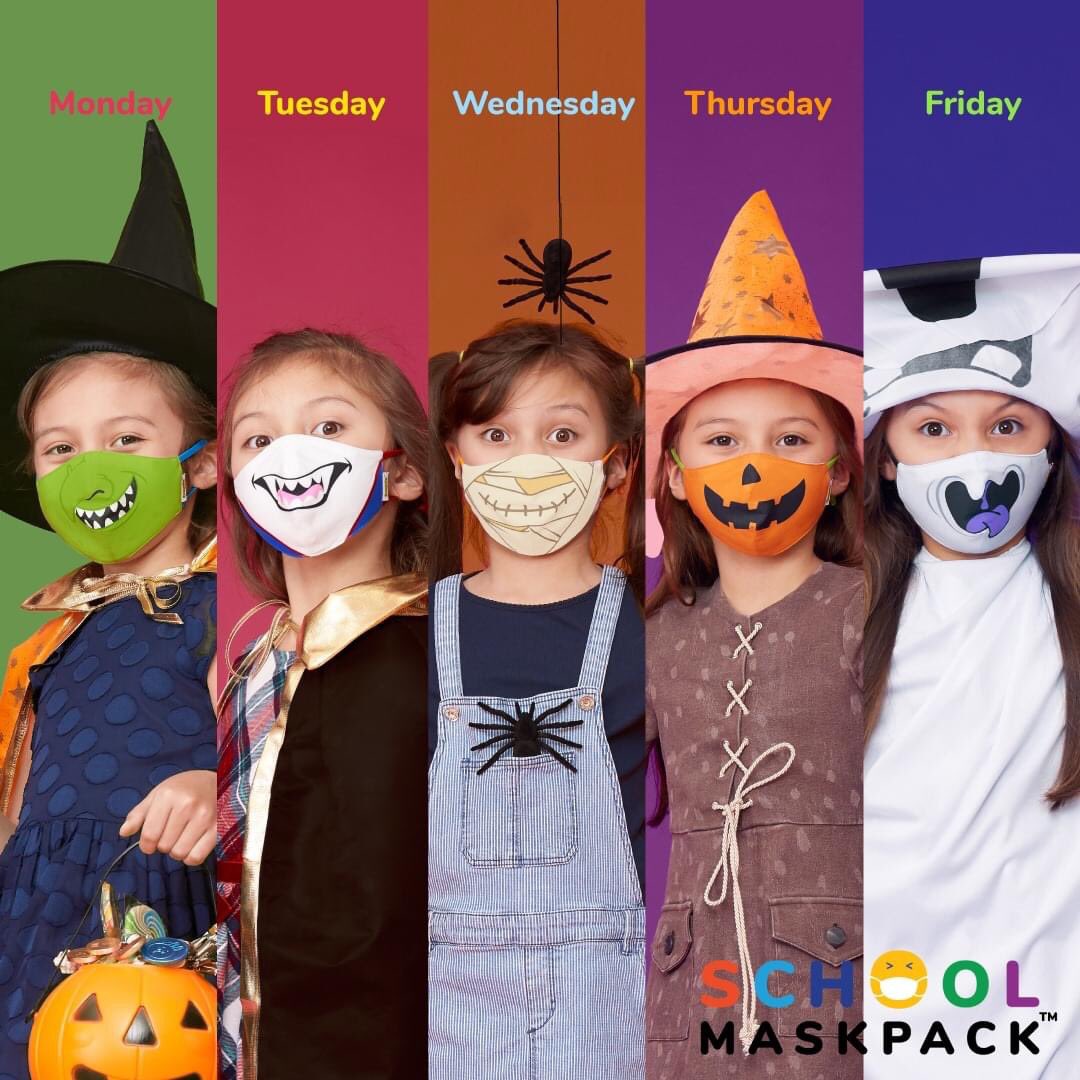 schoolmaskpack's tweet photo. Wand to look fang-tastic? Our NEW Halloween Crayola Kids Mask Set is all you need! 

Shop our School Mask Packs today! https://t.co/TlBgMk3QLJ

#Crayola #CrayolaKids #SchoolMaskPack #Halloween https://t.co/pIQCIvlmTB