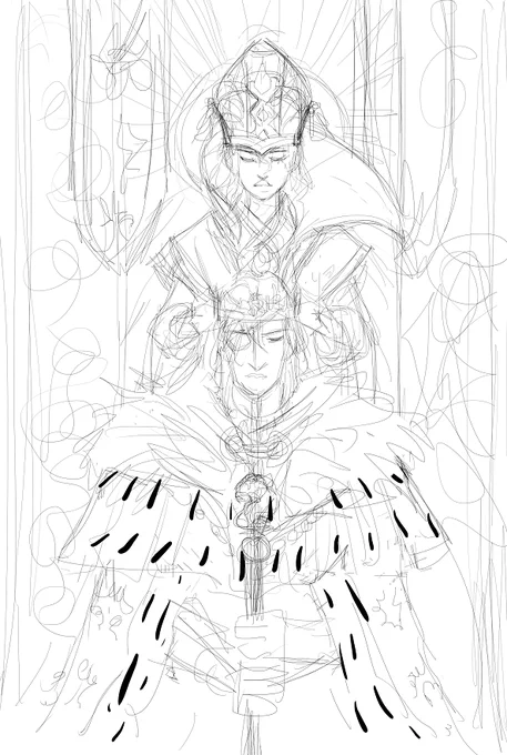 found this old dimileth wip i totally forgot (one of many)........................ should i add it to my "finish it someday" list 