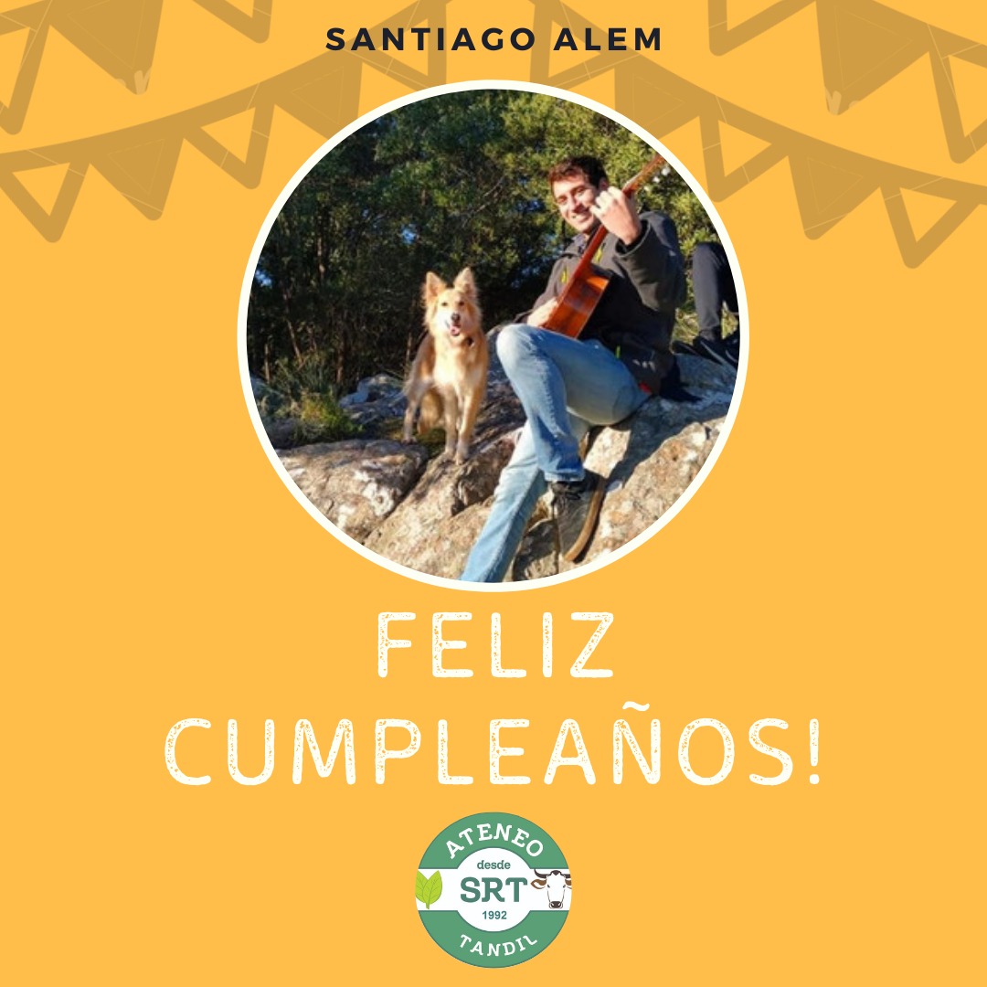 Te deseamos un muy lindo día Santi! 🥳🎉