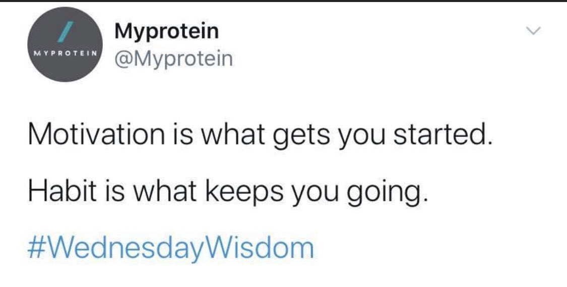 KateDolan15's tweet photo. Your little choices become habits that affect the bigger decisions you make in life. Good habits are the key to success ✨ https://t.co/27AAyTcdjB