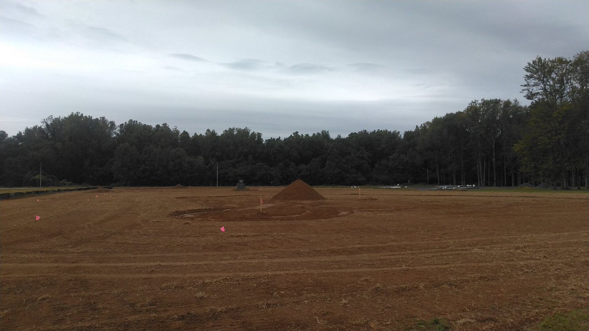 New fields 4 &amp; 5 lazer graded &amp; ready for irrigation #TriTurf