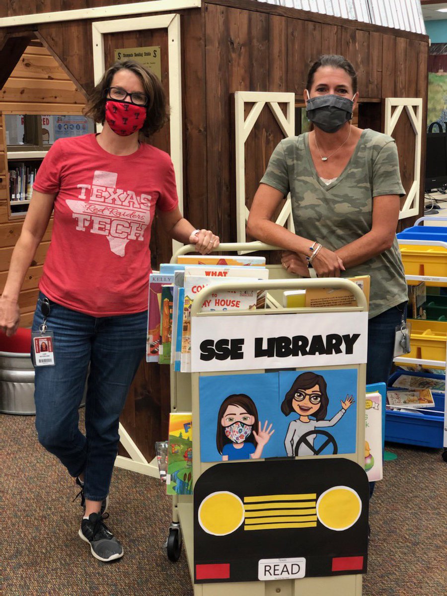 StampedeLibrary's tweet image. We LOVE getting SSE library books out to our Stampede Readers!! #ilovesse #katystrong #katycommUNITY