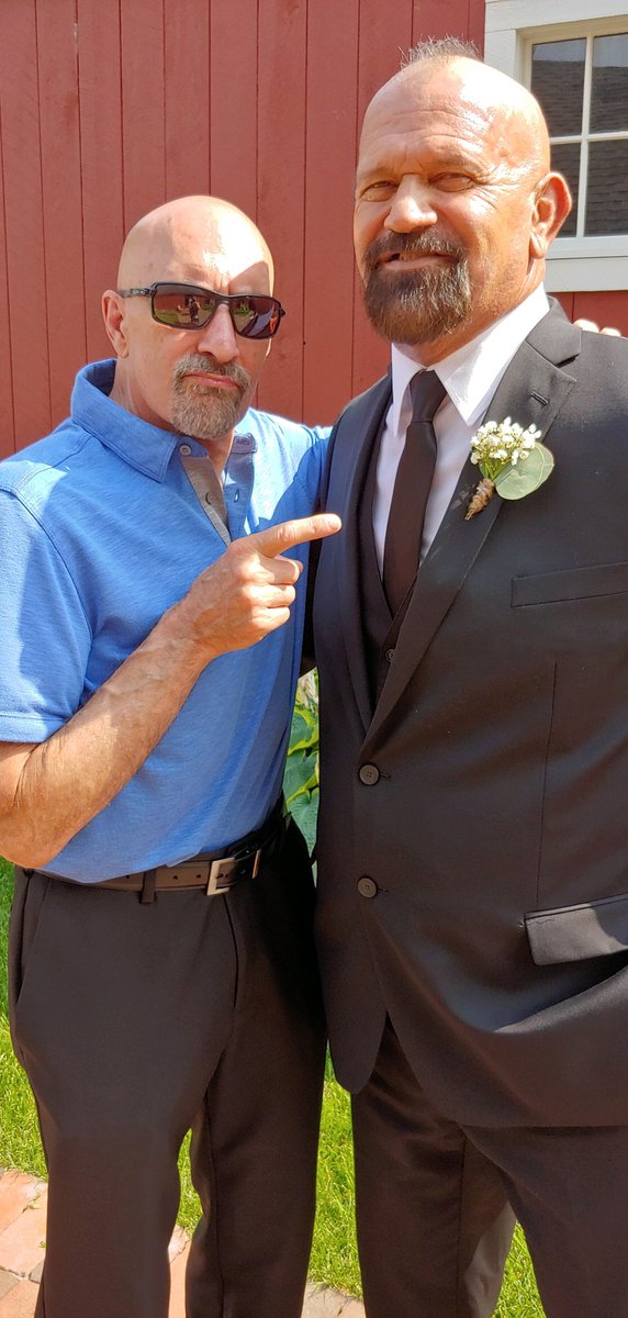 PaulElleringWWE's tweet image. Today we lost the engine of the train
LOD. Animal was a partner, warrior, and friend. He will be welcomed home by a waiting Hawk.