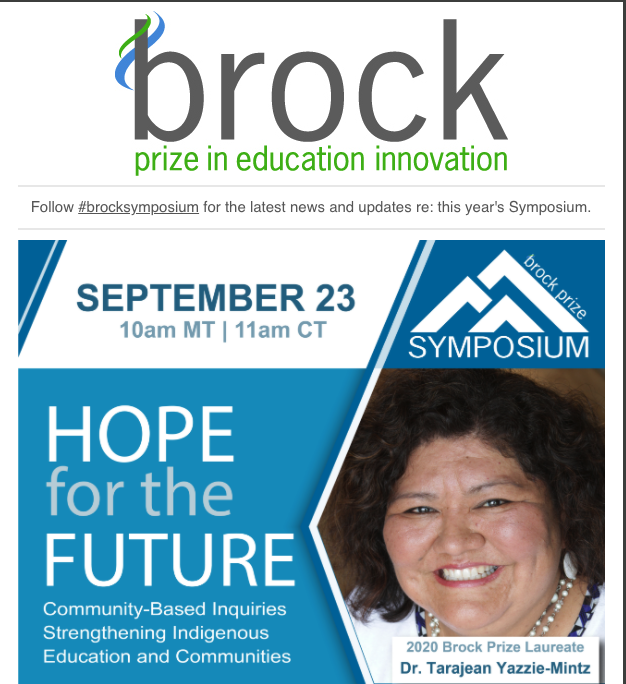 FiLiEdProj's tweet image. Today is the day! Join our founder and colleague, Dr @YazzieMintz, the 2020 @brockprize Laureate, for the Brock Prize symposium!  Register at app.livestorm.co/brock-prize/br… or visit brockprize.org to watch it anytime!

#NativeECE
#NativeEd
#NativeTwitter 
#GoAndDoMore