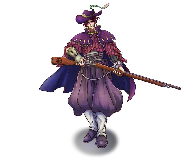 戦国スレイブ 大ボス『略奪領主』バトル絵

いいカンジに描けた～!!! 