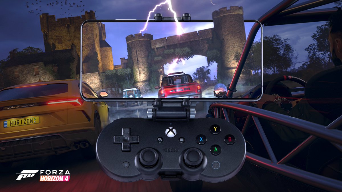 XBOX's tweet photo. The 8BitDo SN30 reminds you of the days gone by when you mashed buttons and hoped for the best. Except now the cords are gone, and your skills have improved.

Take that classic controller feel with you, wherever you go: https://t.co/ouHJhybRkN https://t.co/MPsxhYC21d