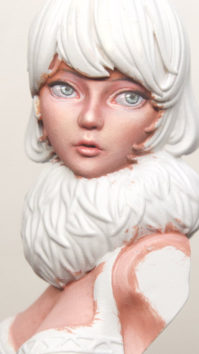 keigon52000jp's tweet photo. #左手工房
新作「深夜の蛾嬢」バスト
原型:Owl(@Owl0010)さん

WIP① https://t.co/7lsR0H91mz