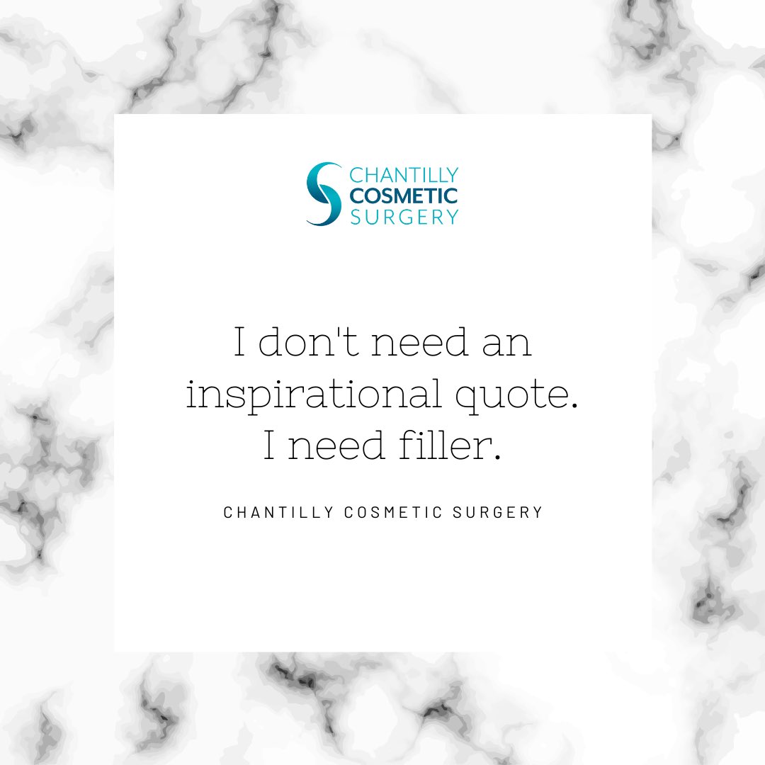 Isn't that the truth! Whether you are self-conscious or want to enhance your appearance, Dr. V is passionate about providing confidence and joy to every patient. ____________________________ Vinod K. Chopra, MD 📞 703-962-2520 ✉️Info@chantillycosmeticsurgery.com